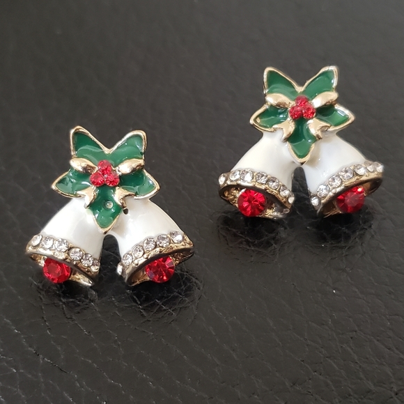 Christmas Bells Earrings - Picture 2 of 4